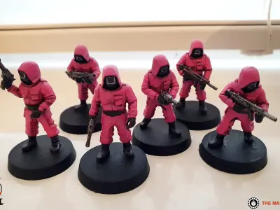 Squid Game - Guards 3D print model