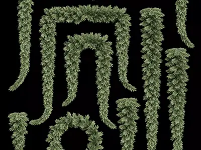 Garlands 06 3D model