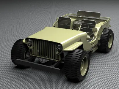 JEEP WILLYS  3D model