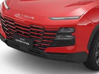 2025 Jetour Dashing with Interior 3D model