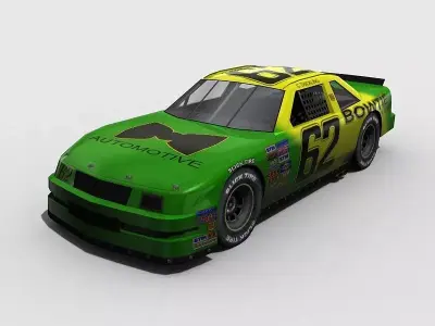 1990s Game Ready Chevy Lumina Low-poly 3D model