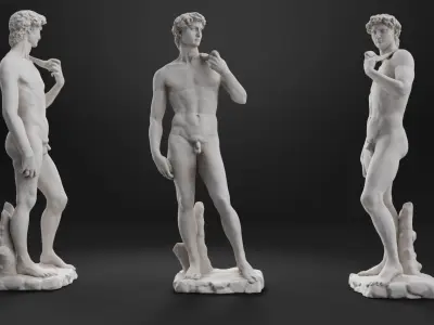 David by Michelangelo 3D model