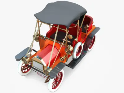 antique car 3D model