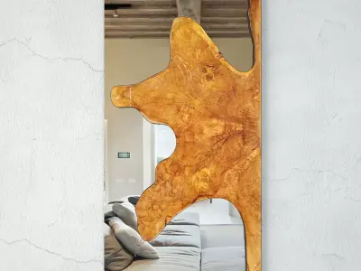 Teak Root Mirror 5 3D model
