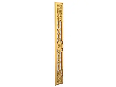 Classic decor ornament 298 3D model