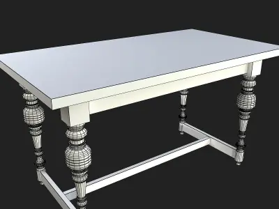 Collection tables table 3D model