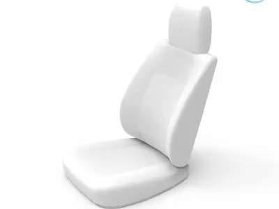 Car seat 3D print model