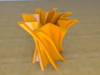 Star Vase Free 3D print model