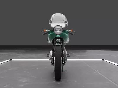 Ducati 750 Imola Low-poly 3D model