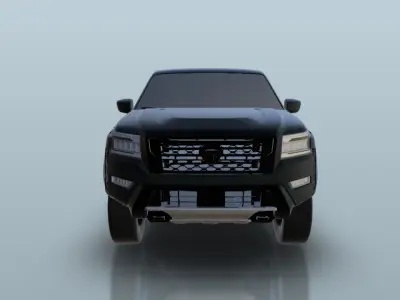 Nissan Frontier 2022 3D print model