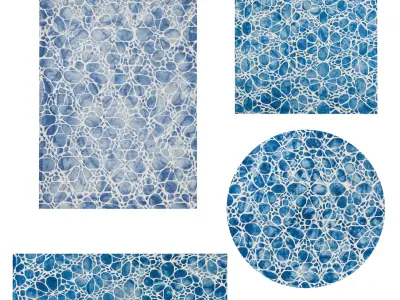 Rugs No 51 Low-poly 3D model
