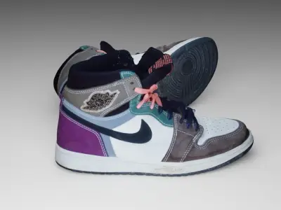 Nike Air Jordan shoes 3D model