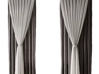 Curtains 26 3D model