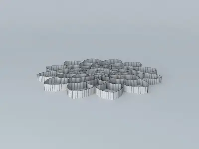 The Twin Pines 1 3D model