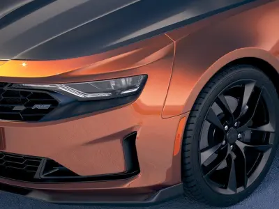 Chevrolet Camaro RS 1LE CG 2019 3D model