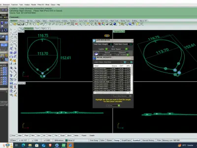 Luxury Diamond Necklace pendant with chain 3D print model