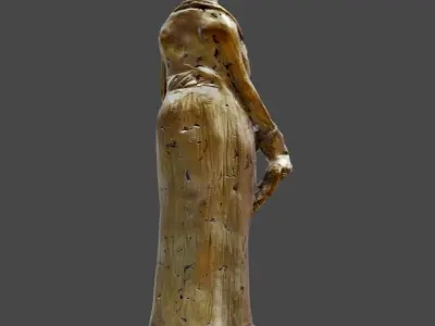 Oloi Bronze Statue Low-poly 3D model