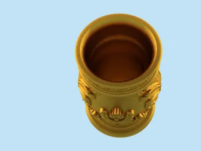 Modern Vase 3D model purchase