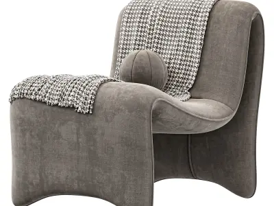 Bridgette Chair By Highfashionhome 3D model