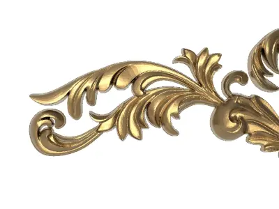 decorative pattern ready for 3D printing 3D model 45
