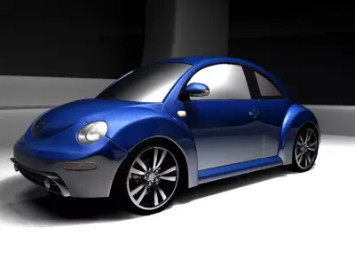 Volkswagen New Beetle 3D model