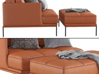 Armchair Fame 3D model  3D model