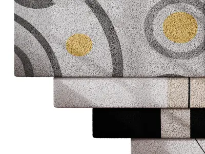 Rug Set 05 3D model