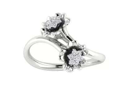 Women Ring 3D print model 31