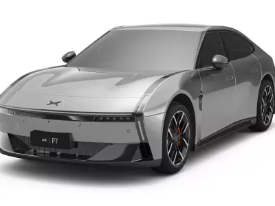 2025 Xpeng P7 3D model