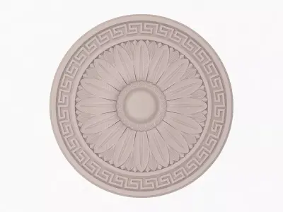  Classic Ceiling Medallion 13 3D model