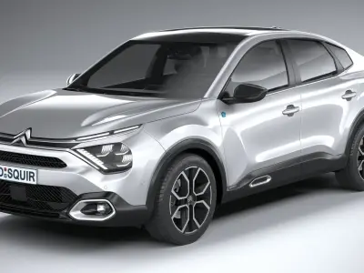 Citroen C4X 2023 3D model