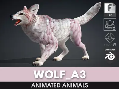 Wolf-A3 3D model