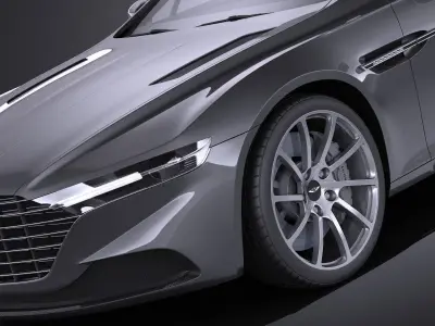 Aston Martin Lagonda 2016 VRAY 3D model