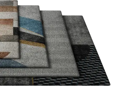 Rug Set 28 3D model