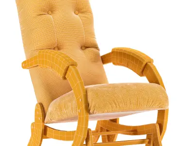 Madrid Armchair 3d model Low-poly 3D model