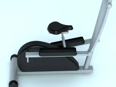 Fitness Bike 3D model