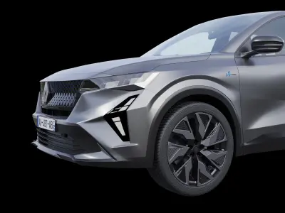 Crossover Renault Rafale 2023 3D model