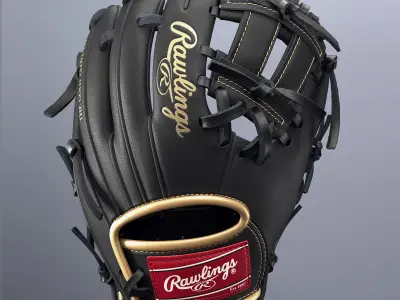 Baseball Glove  3D model