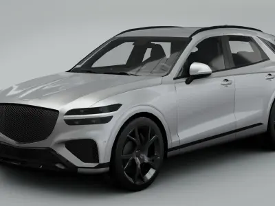 Genesis GV70 Sport 2021 3D model