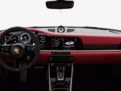 Porsche 911 Turbo S 2022 3D model