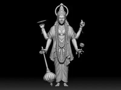 LORD VISHNU  3D print model
