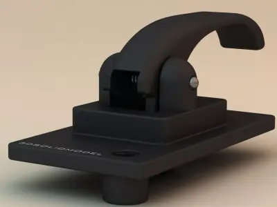 Handle device with 3D model