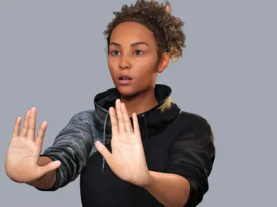 Kali - Sports Vibes Low-poly 3D model