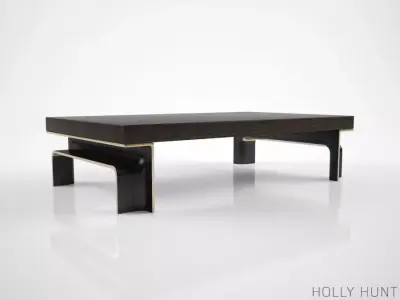 Holly Hunt Ingot cocktail table 3D model