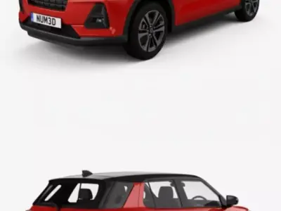 Daihatsu Rocky 2019 3D Model 3D model