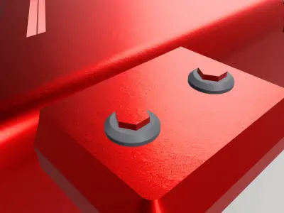 Billet Fuel Cell with filler and mounting bracket option 3D print model