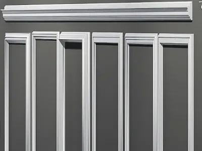 Decorative Mouldings 2 3D model