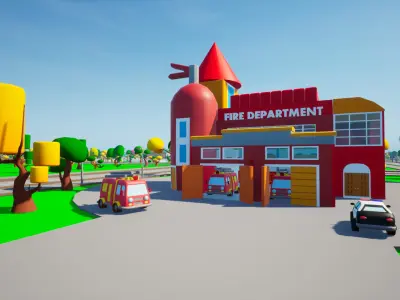 Megapolis City 3D model