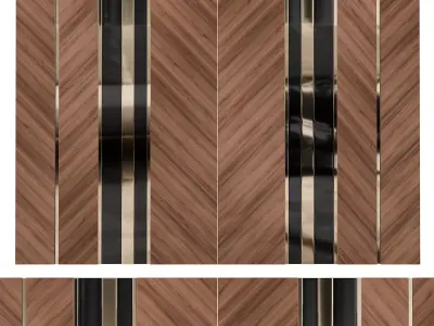 Decor door 3D model
