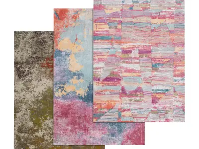 Rug Set 386 3D model